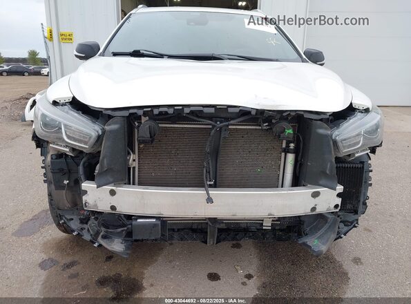 5N1DL0MM9LC525384 2020 INFINITI QX60 White Widok z przodu