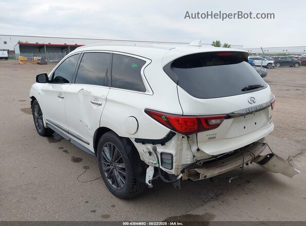 5N1DL0MM9LC525384 2020 INFINITI QX60 White Tył lewy