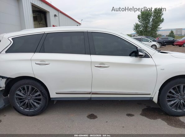 5N1DL0MM9LC525384 2020 INFINITI QX60 White Widok wnętrza 360 stopni