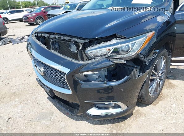 5N1DL0MN3LC515944 2020 INFINITI QX60 Black წინა ხედი