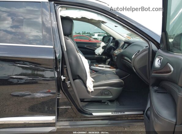 5N1DL0MN3LC515944 2020 INFINITI QX60 Black წინა სალონის ხედი