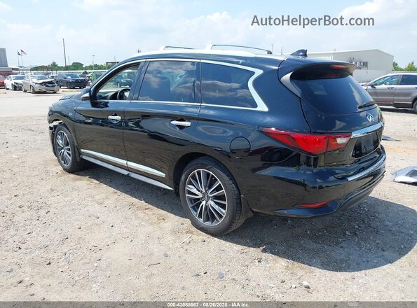 5N1DL0MN3LC515944 2020 INFINITI QX60 Black უკანა მარცხენა