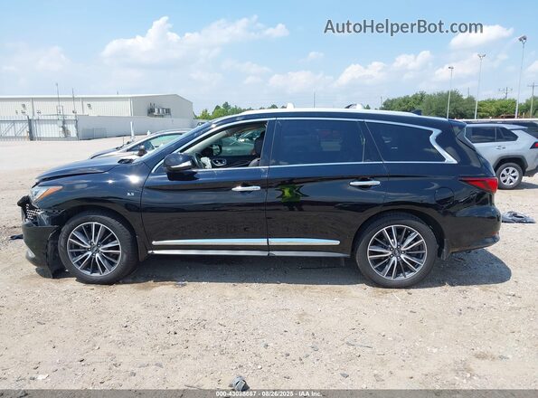 5N1DL0MN3LC515944 2020 INFINITI QX60 Black სალონის 360-გრადუსიანი ხედი