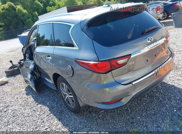 5N1DL0MN4LC541744 2020 INFINITI QX60 Gray Հետևի ձախ
