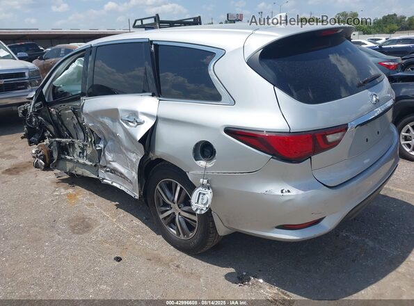 5N1DL0MN6LC529465 2020 INFINITI QX60 Silver Trasero izquierdo