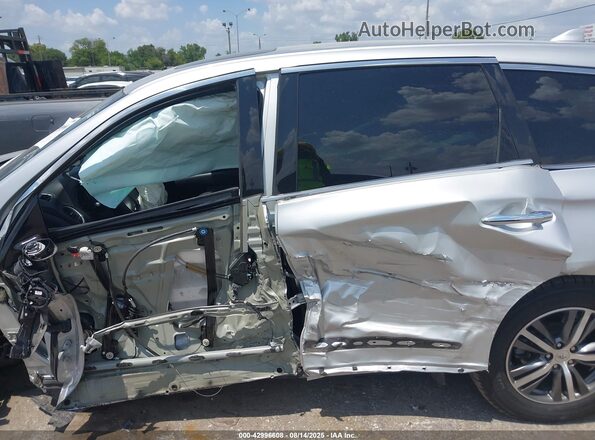 5N1DL0MN6LC529465 2020 INFINITI QX60 Silver Vista interior trasera