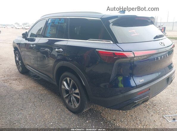 5N1DL1FS9RC330993 2024 INFINITI QX60 Blue Trasero izquierdo