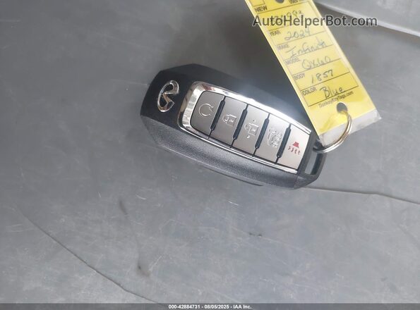 5N1DL1FS9RC330993 2024 INFINITI QX60 Blue Vista del salpicadero