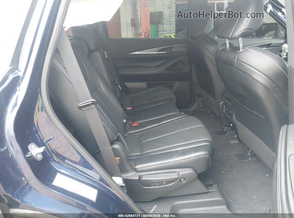 5N1DL1FS9RC330993 2024 INFINITI QX60 Blue Vista de la etiqueta del VIN