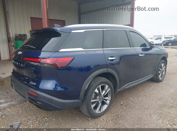 5N1DL1FS9RC330993 2024 INFINITI QX60 Blue Trasero derecho