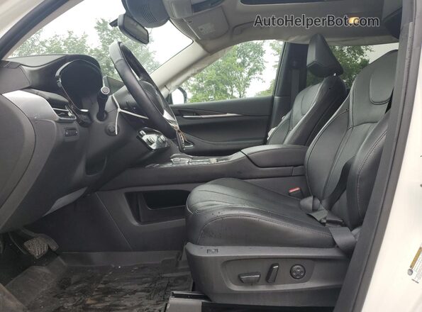5N1DL1GS7NC335294 2022 INFINITI QX60 Белый Вид салона спереди
