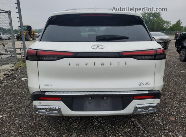 5N1DL1GS7NC335294 2022 INFINITI QX60 Белый Вид сзади