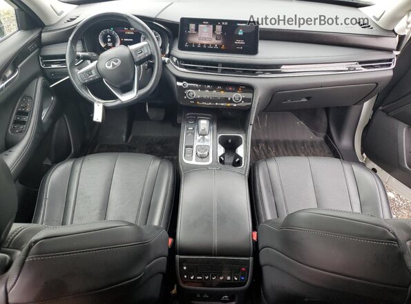 5N1DL1GS7NC335294 2022 INFINITI QX60 Белый Вид панели приборов
