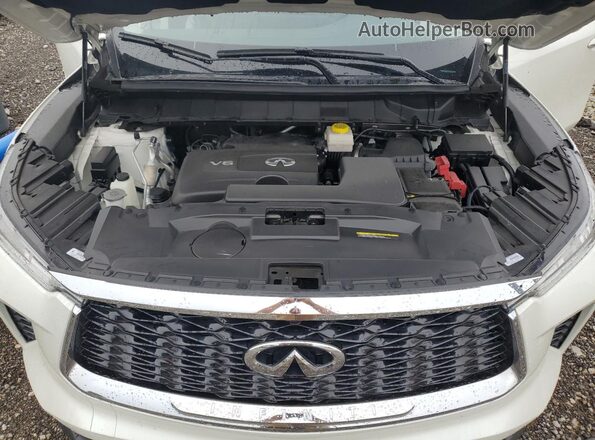 5N1DL1GS7NC335294 2022 INFINITI QX60 Белый Вид подкапотного пространства