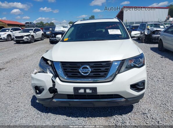 5N1DR2DM0LC618708 2020 NISSAN PATHFINDER White Instrument cluster view