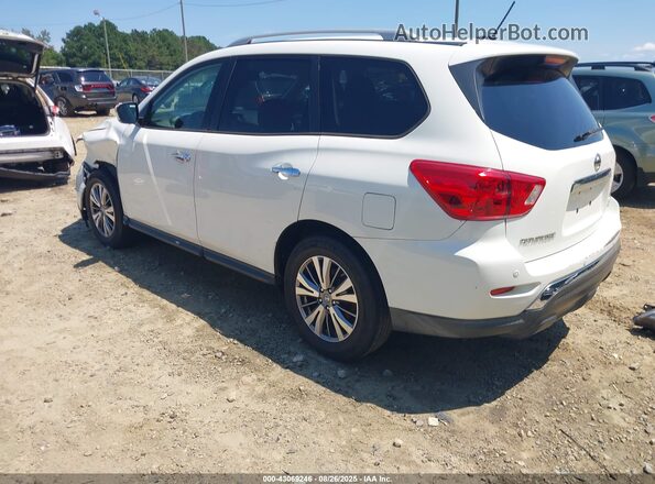 5N1DR2MM1JC639662 2018 NISSAN PATHFINDER White უკანა მარცხენა