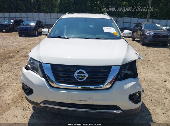 5N1DR2MM1JC639662 2018 NISSAN PATHFINDER White უკანა სალონის ხედი