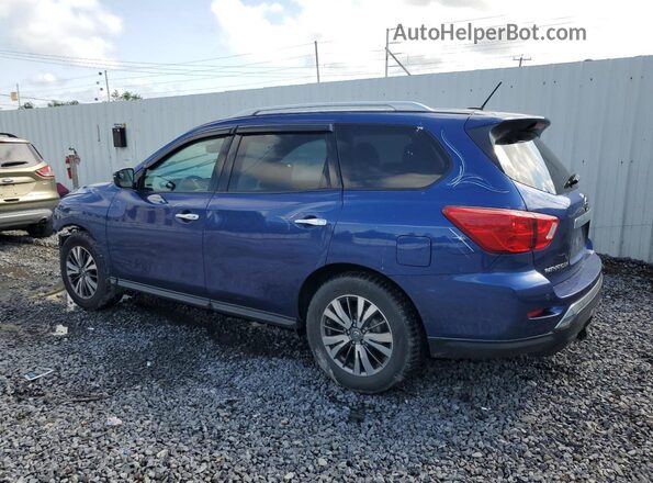 5N1DR2MM1JC663542 2018 NISSAN PATHFINDER Синий 