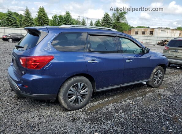 5N1DR2MM1JC663542 2018 NISSAN PATHFINDER Синий 