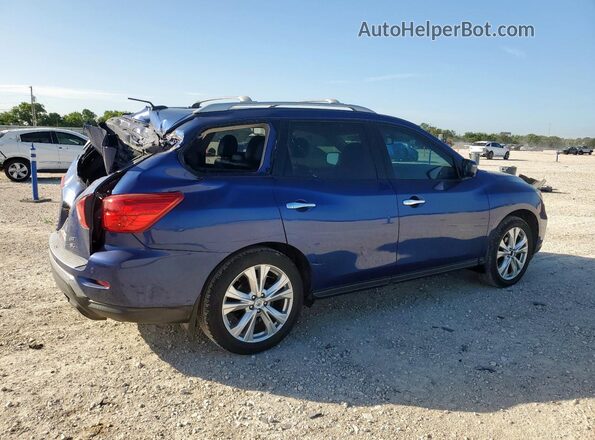 5N1DR2MM4JC638263 2018 NISSAN PATHFINDER Синий 