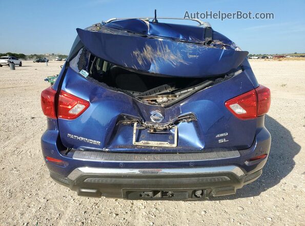 5N1DR2MM4JC638263 2018 NISSAN PATHFINDER Синий 