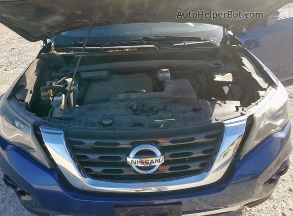 5N1DR2MM4JC638263 2018 NISSAN PATHFINDER Синий 