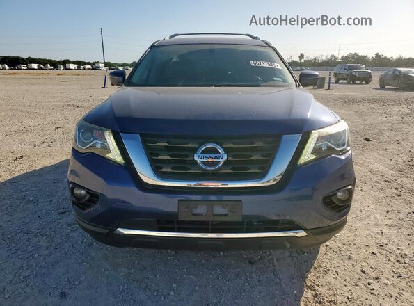 5N1DR2MM4JC638263 2018 NISSAN PATHFINDER Синий 