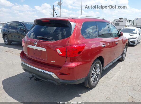 5N1DR2MM6HC908524 2017 NISSAN PATHFINDER Red 