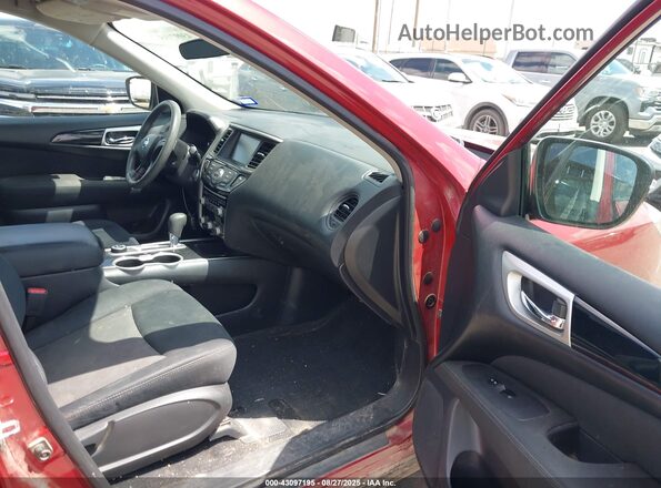 5N1DR2MM6HC908524 2017 NISSAN PATHFINDER Red 