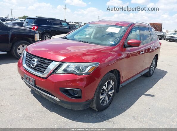 5N1DR2MM6HC908524 2017 NISSAN PATHFINDER Red 