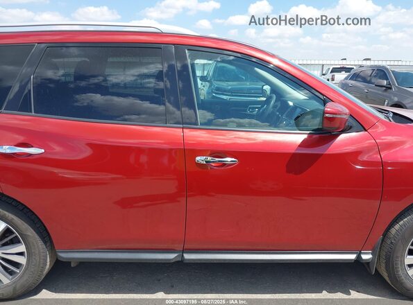 5N1DR2MM6HC908524 2017 NISSAN PATHFINDER Red 