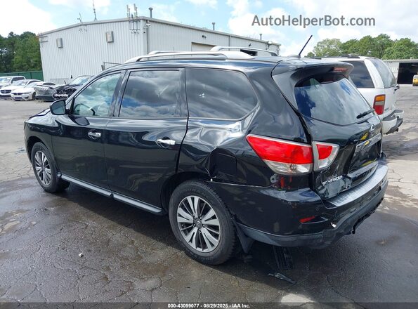 5N1DR2MM7HC687029 2017 NISSAN PATHFINDER Black Դիմացի տեսք