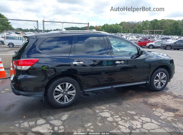 5N1DR2MM7HC687029 2017 NISSAN PATHFINDER Black Սալոնի հետևի տեսք