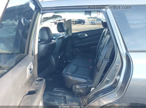 5N1DR2MM7KC635357 2019 NISSAN PATHFINDER Gray VIN sticker view