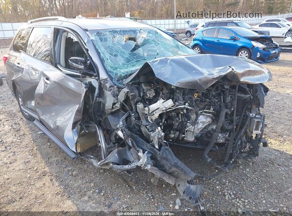 5N1DR2MM7KC635357 2019 NISSAN PATHFINDER Gray Front view