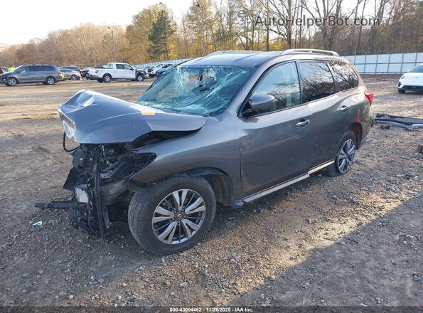 5N1DR2MM7KC635357 2019 NISSAN PATHFINDER Gray Front left