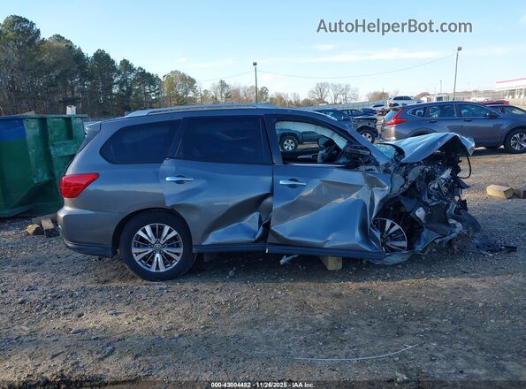 5N1DR2MM7KC635357 2019 NISSAN PATHFINDER Gray 360 interior view