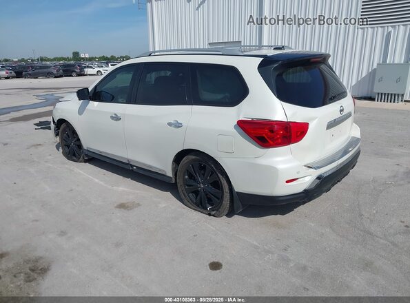 5N1DR2MN6HC675690 2017 NISSAN PATHFINDER White Tył lewy