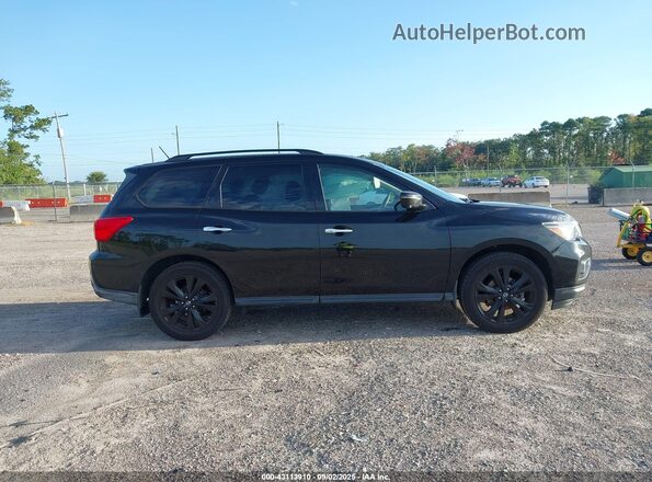 5N1DR2MN6JC644932 2018 NISSAN PATHFINDER Black Вид задньої частини салону
