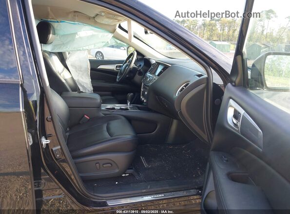 5N1DR2MN6JC644932 2018 NISSAN PATHFINDER Black Вид салону спереду