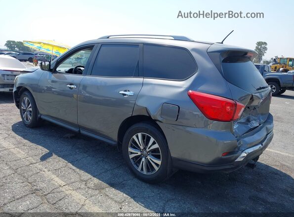 5N1DR2MN7HC903082 2017 NISSAN PATHFINDER Gray Trasero izquierdo