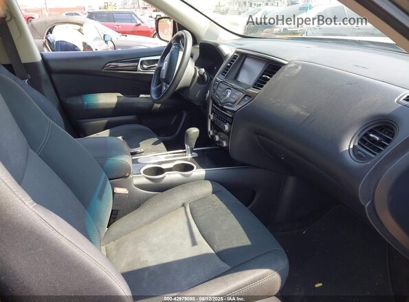 5N1DR2MN7HC903082 2017 NISSAN PATHFINDER Gray Vista interior delantera