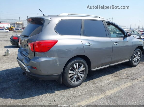 5N1DR2MN7HC903082 2017 NISSAN PATHFINDER Gray Trasero derecho