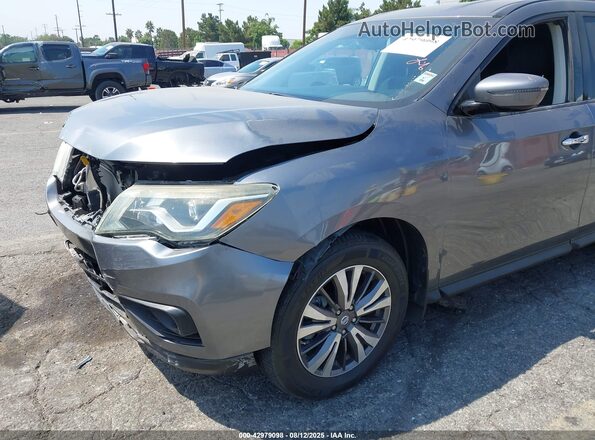 5N1DR2MN7HC903082 2017 NISSAN PATHFINDER Gray 