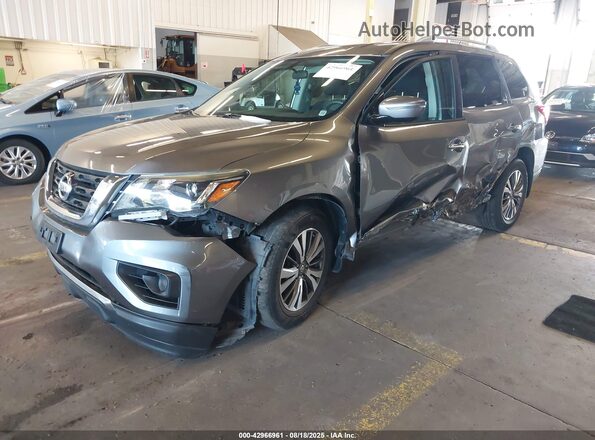 5N1DR2MN8HC659023 2017 NISSAN PATHFINDER Pewter Vista tres cuartos delantera izquierda