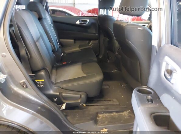 5N1DR2MN8HC659023 2017 NISSAN PATHFINDER Pewter Vista de la etiqueta del VIN