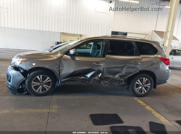 5N1DR2MN8HC659023 2017 NISSAN PATHFINDER Pewter Vista interior de 360 grados