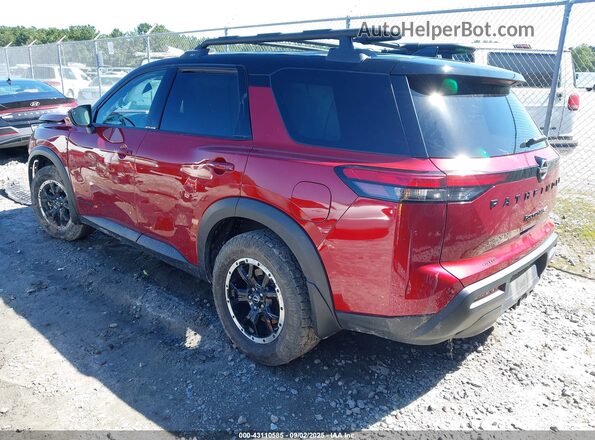 5N1DR3BD7PC273823 2023 NISSAN PATHFINDER Burgundy Հետևի ձախ