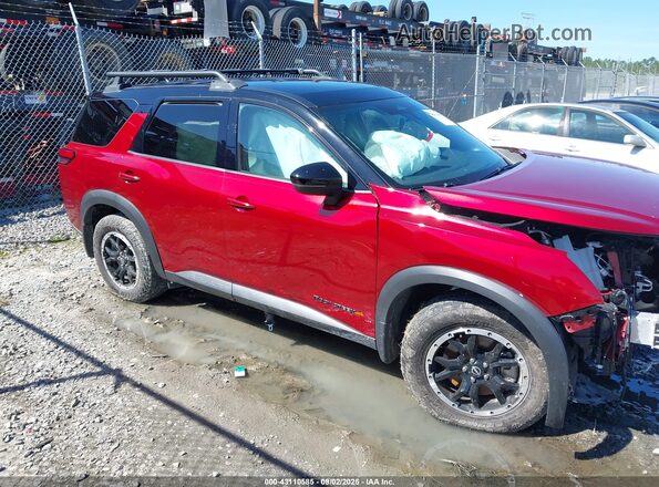 5N1DR3BD7PC273823 2023 NISSAN PATHFINDER Burgundy Սալոնի 360 աստիճան տեսք