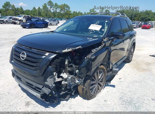5N1DR3CB6PC247663 2023 NISSAN PATHFINDER Черный Передняя левая четверть